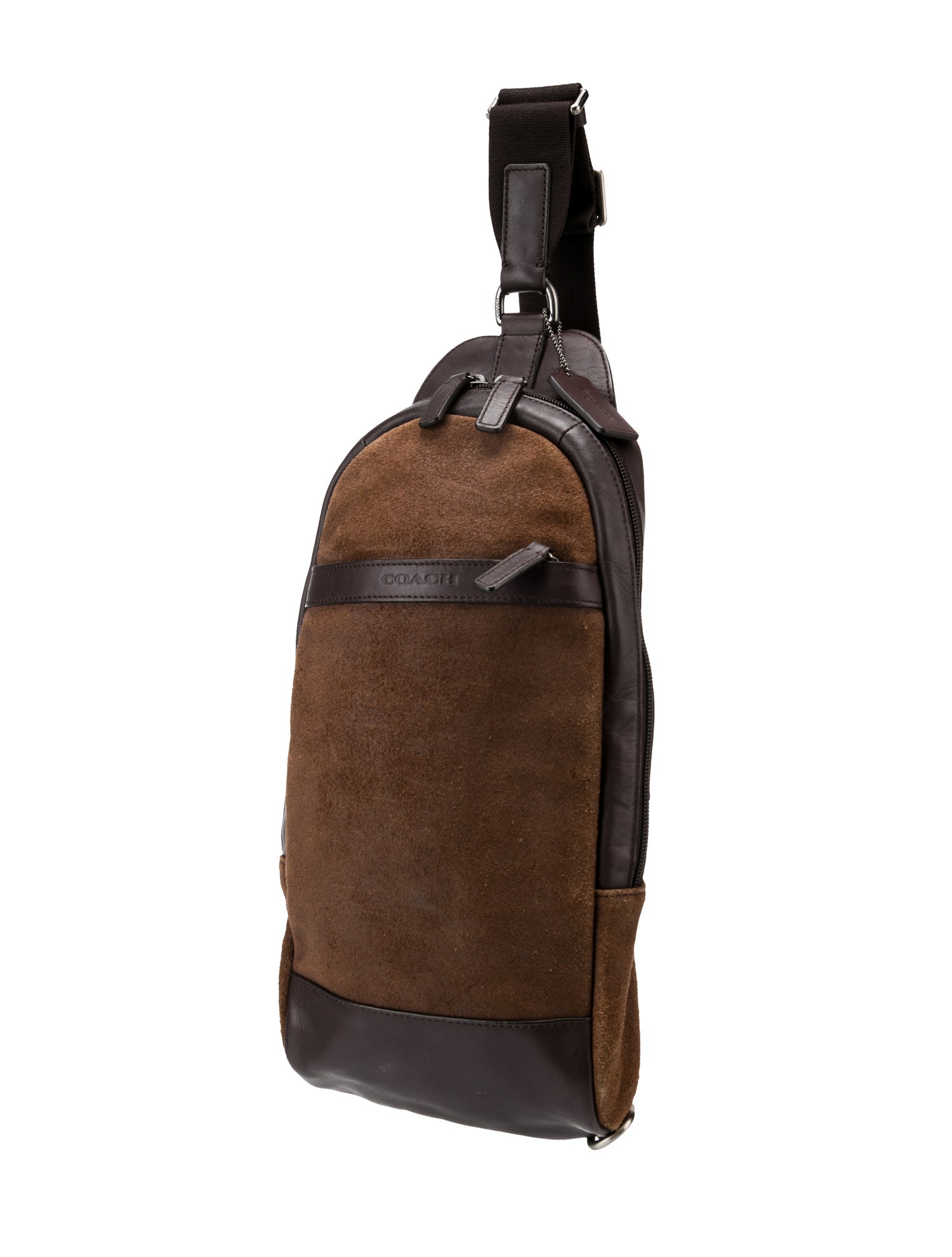 Coach Suede Backpack