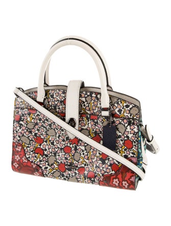 Coach Leather Top Handle Bag