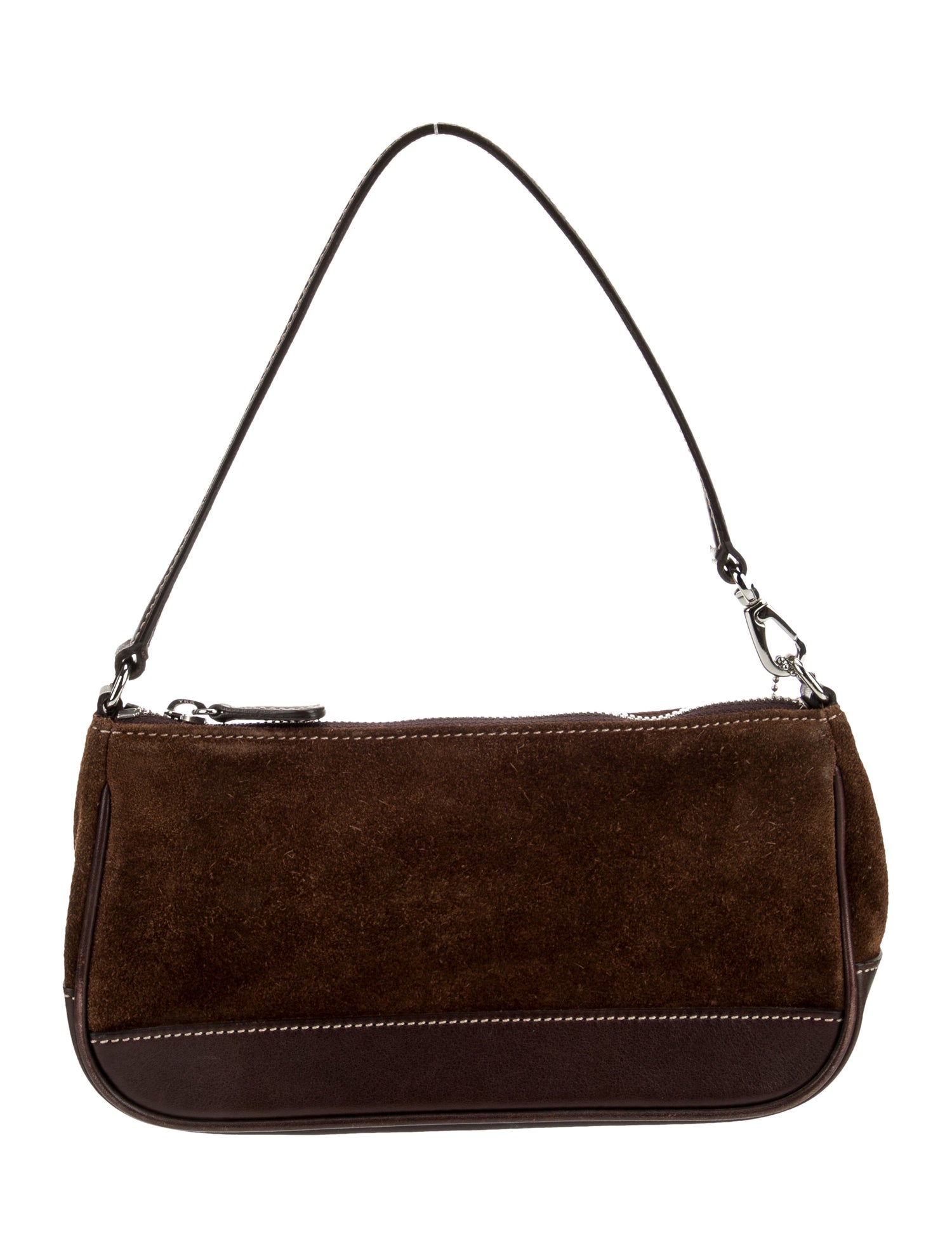Coach Suede Shoulder Bag