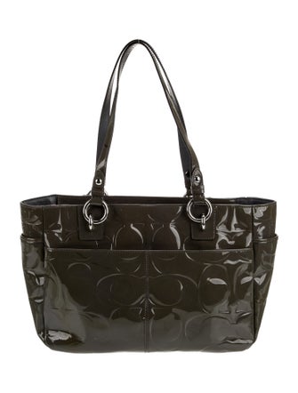 Coach Patent Leather Shoulder Bag