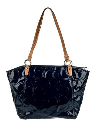 Coach Patent Leather Shoulder Bag