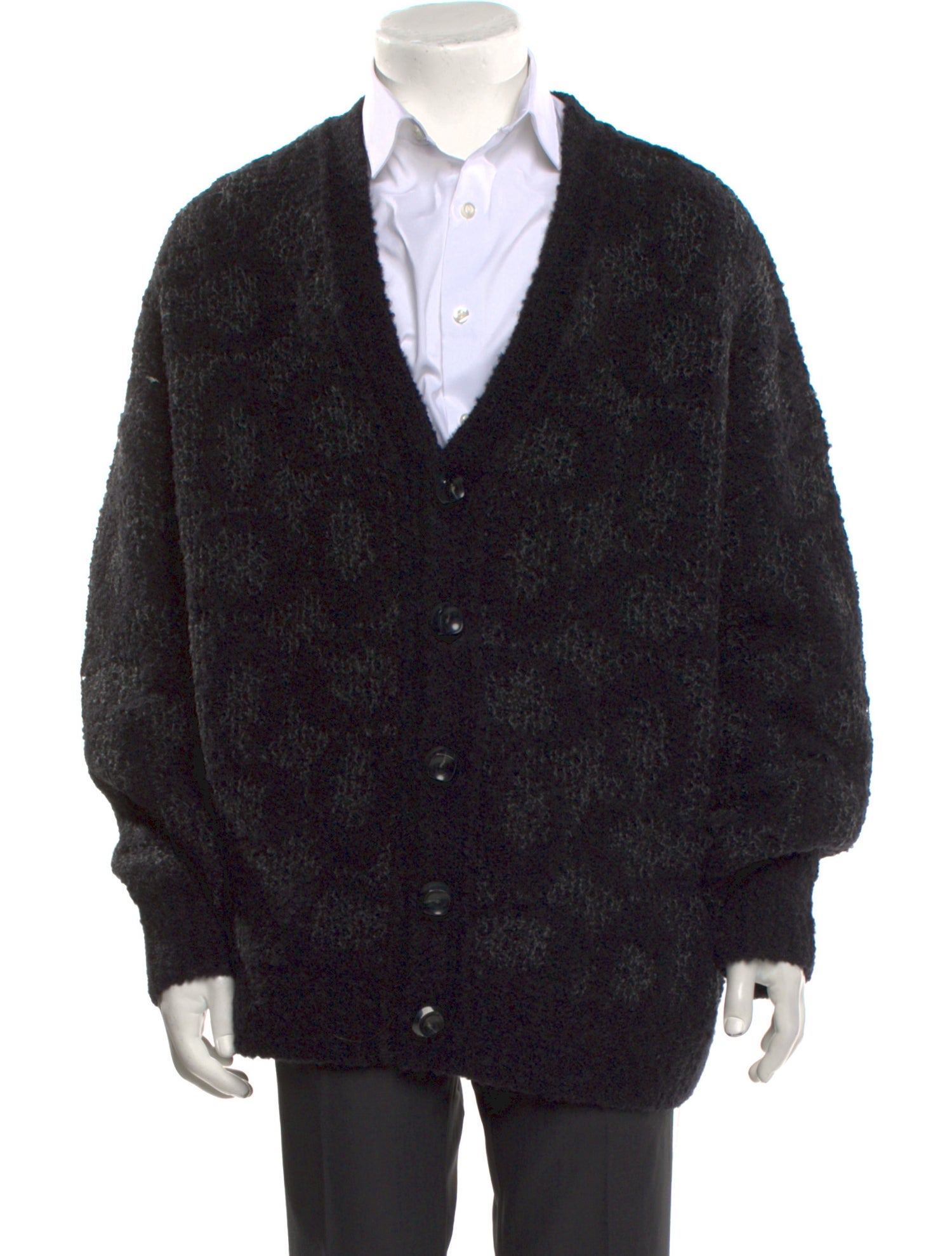 Coach Wool Printed Cardigan