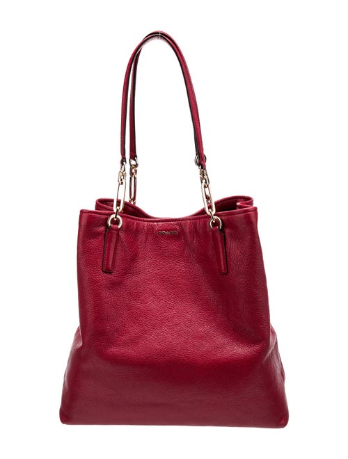 Coach Leather Bucket Bag