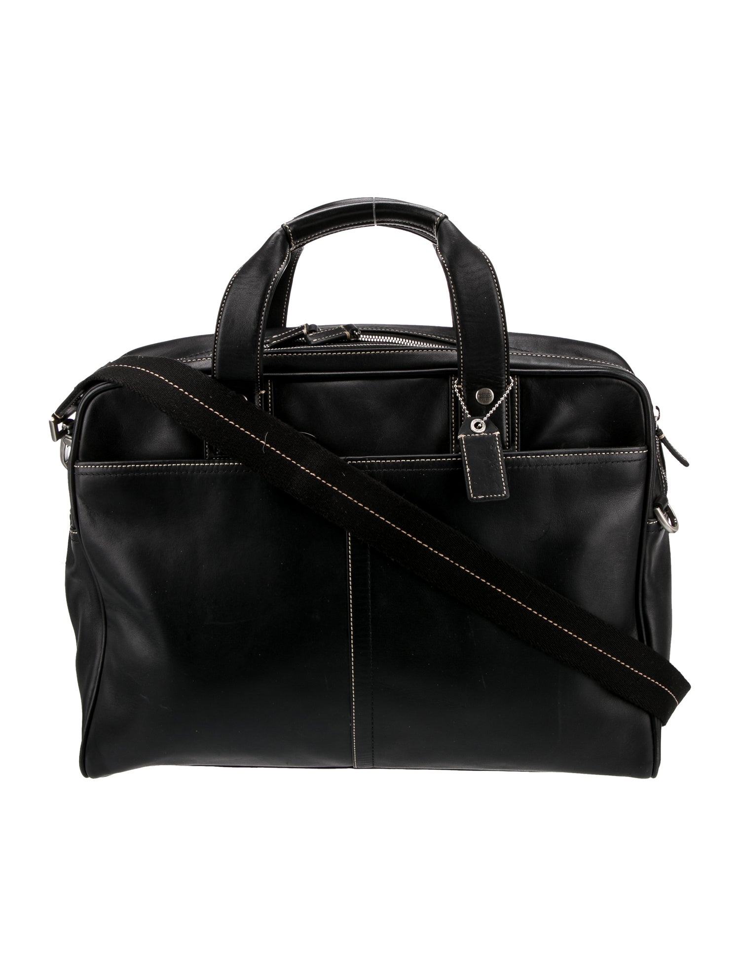 Coach Leather Messenger Bag