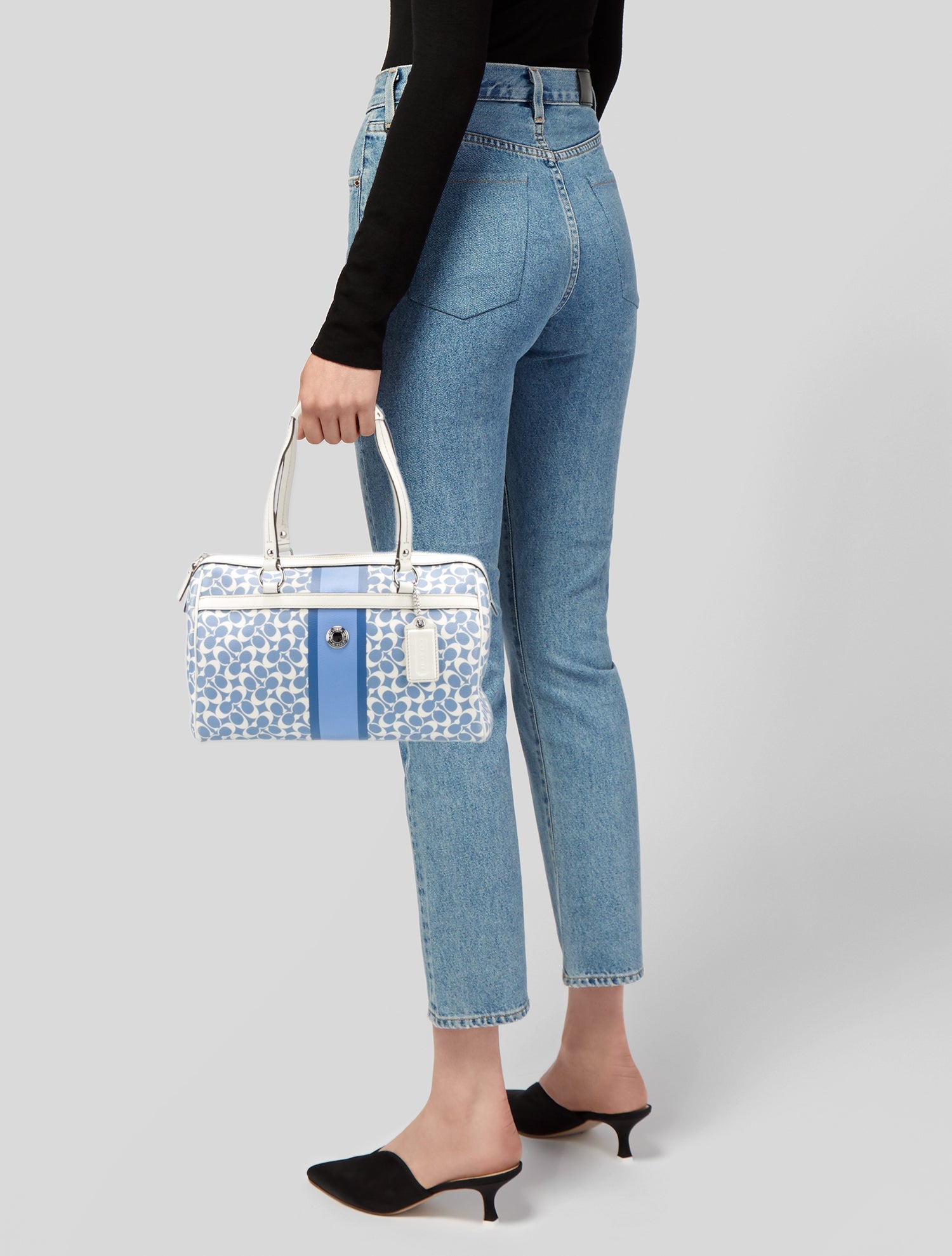 Coach Signature Top Handle Bag