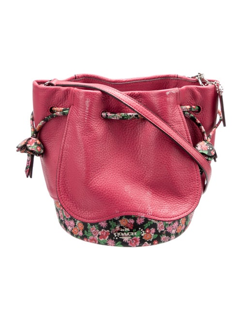 Coach Leather Bucket Bag