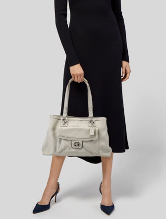 Coach Leather Shoulder Bag