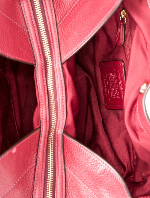 Coach Leather Shoulder Bag