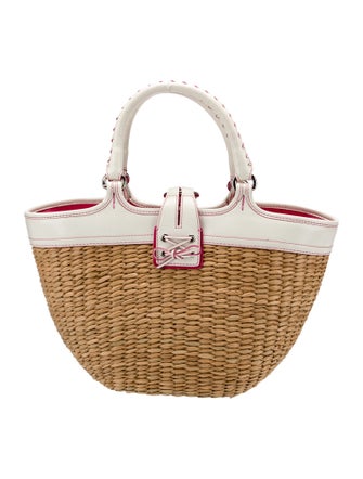 Coach Rattan Top Handle Bag