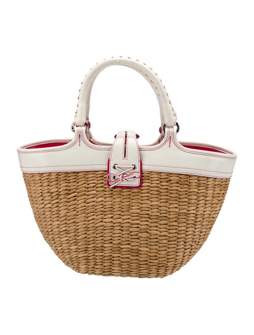 Coach Rattan Top Handle Bag