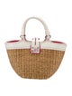 Coach Rattan Top Handle Bag
