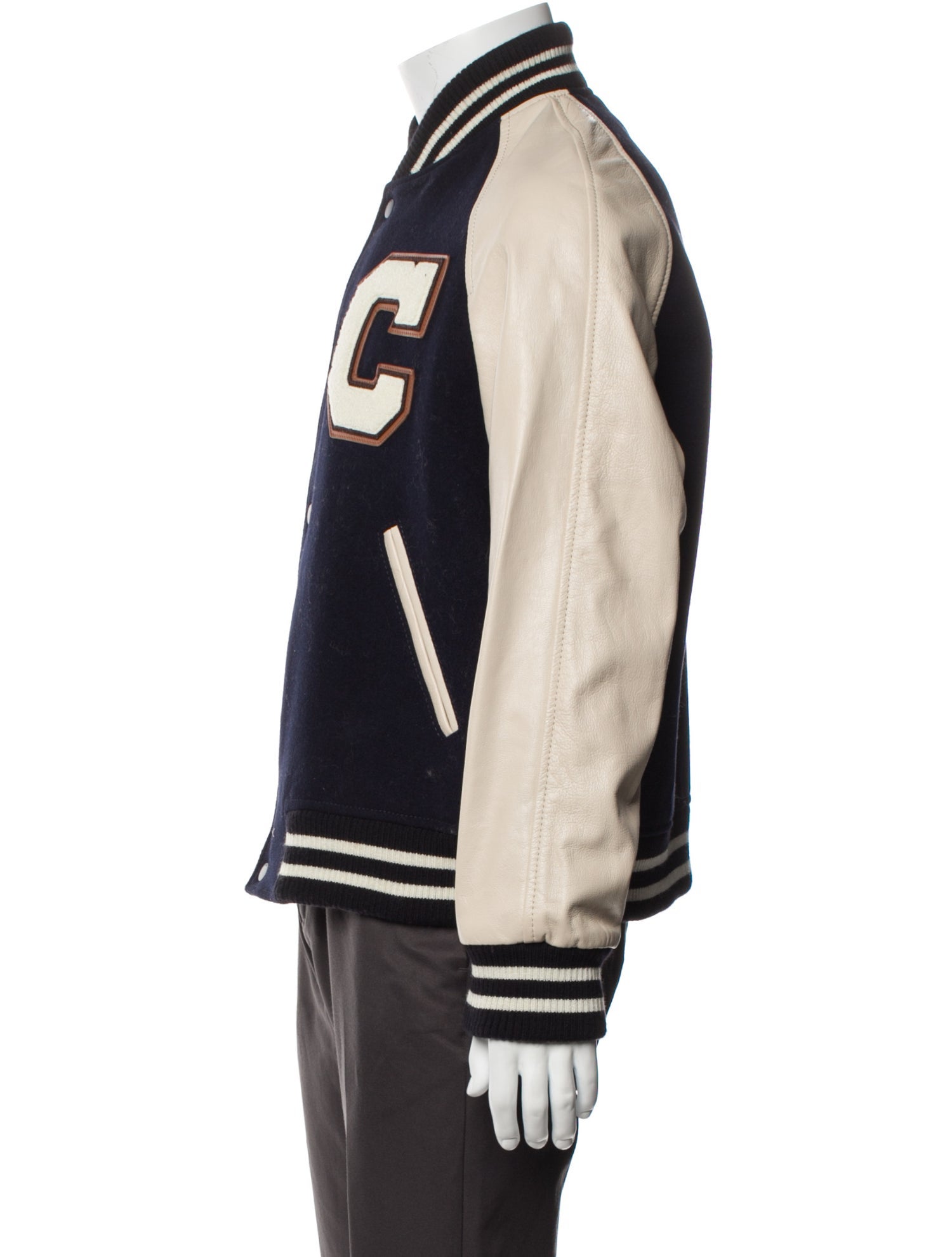 Coach Striped Varsity Jacket