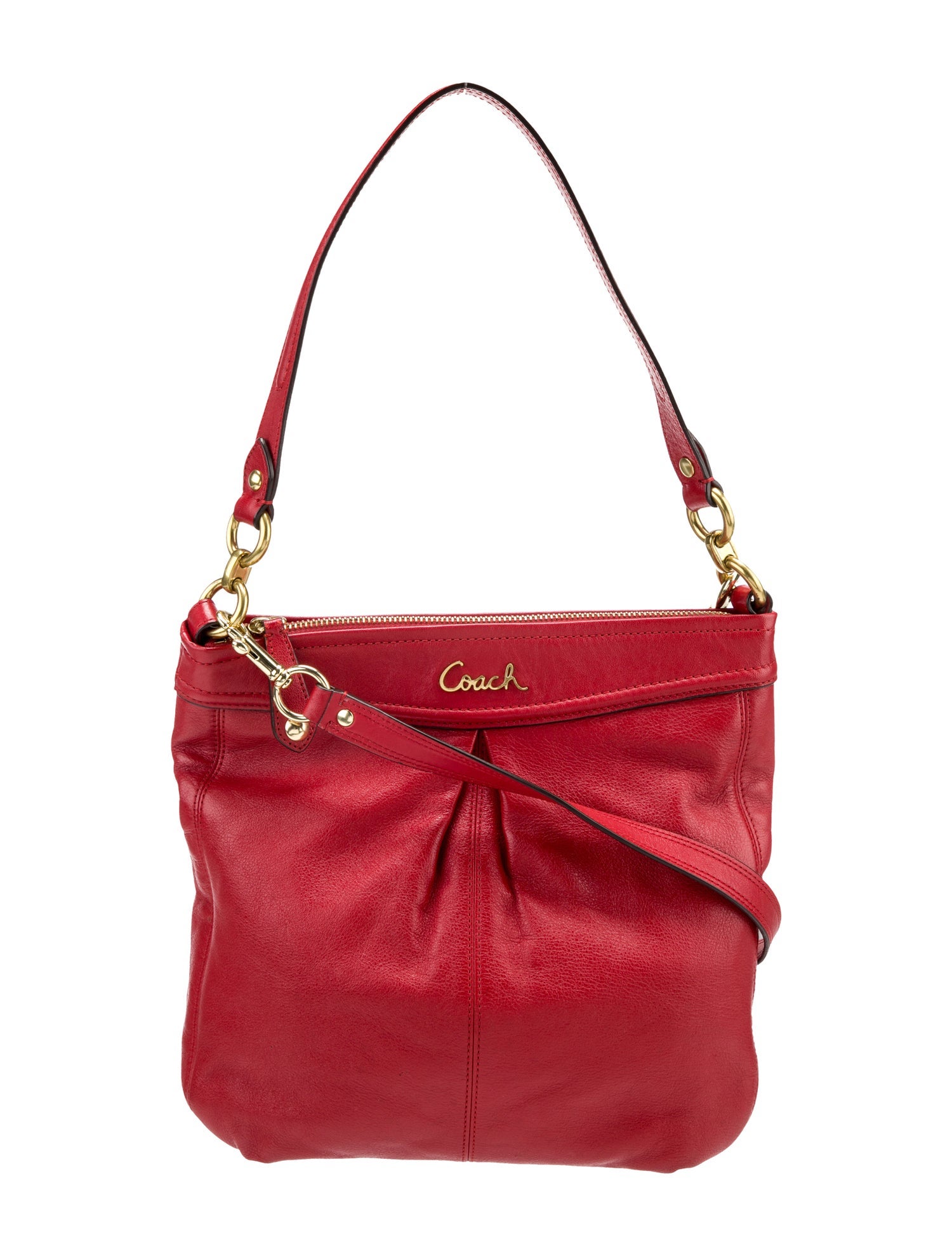 Coach Leather Shoulder Bag