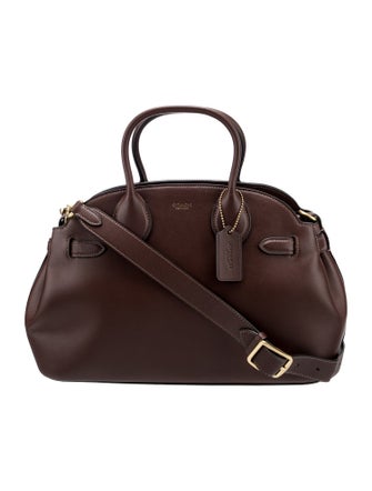 Coach Leather Soft Empire Carryall 40