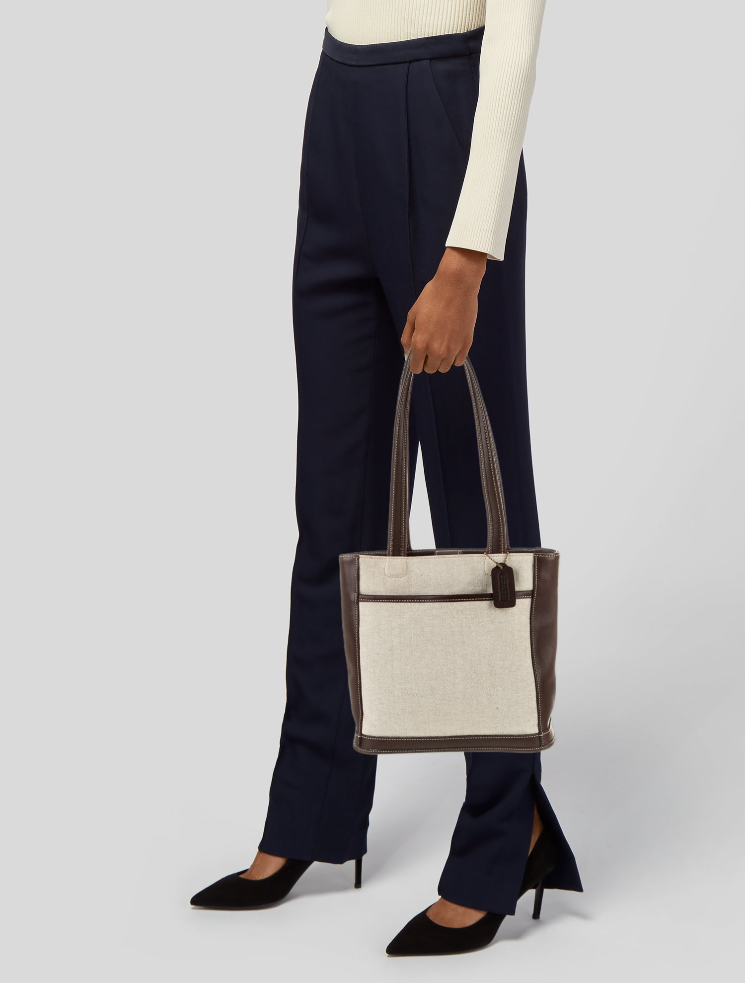 Coach Canvas Shoulder Bag