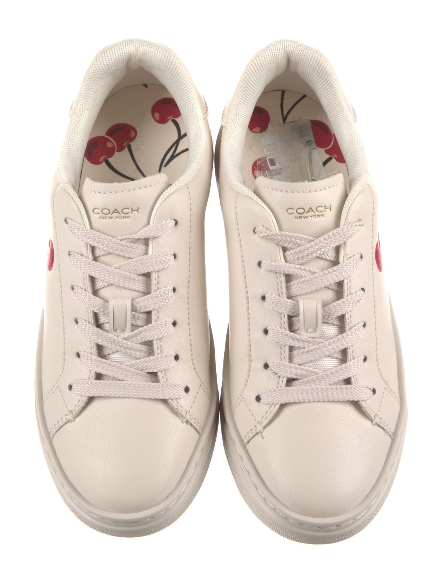 Leather Printed Sneakers