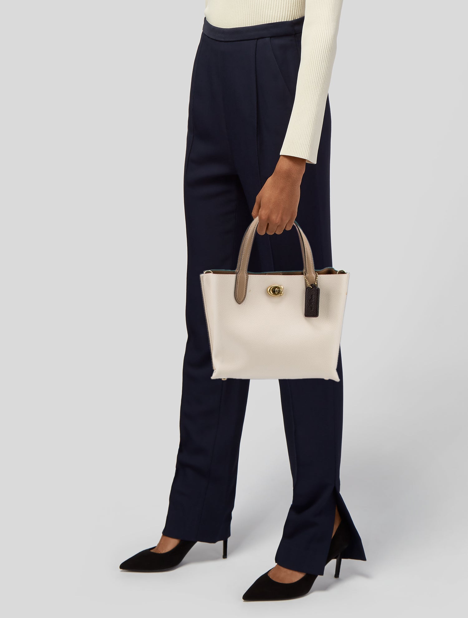 Coach Leather Celine Trapeze