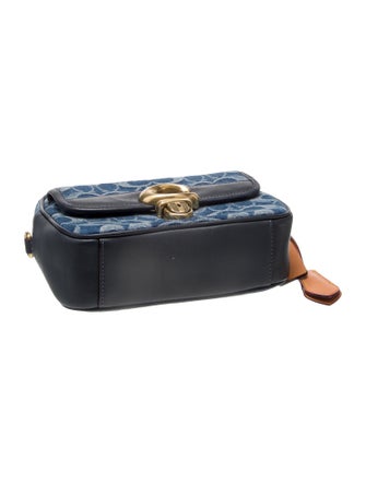 Coach Denim Crossbody Bag