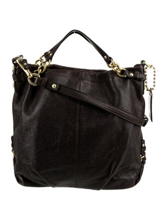 Coach Leather Messenger Bag