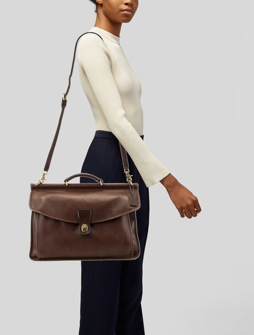 Coach Leather Crossbody Bag