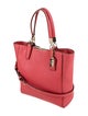 Coach Saffiano Leather Top Handle Bag