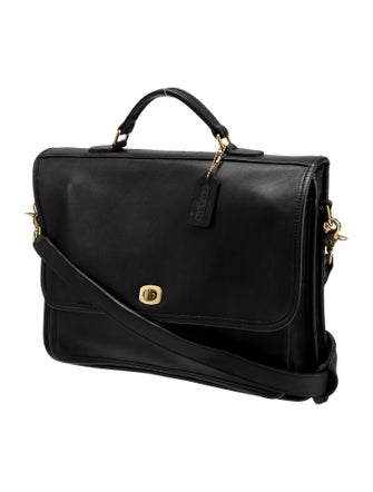 Coach Leather Briefcase