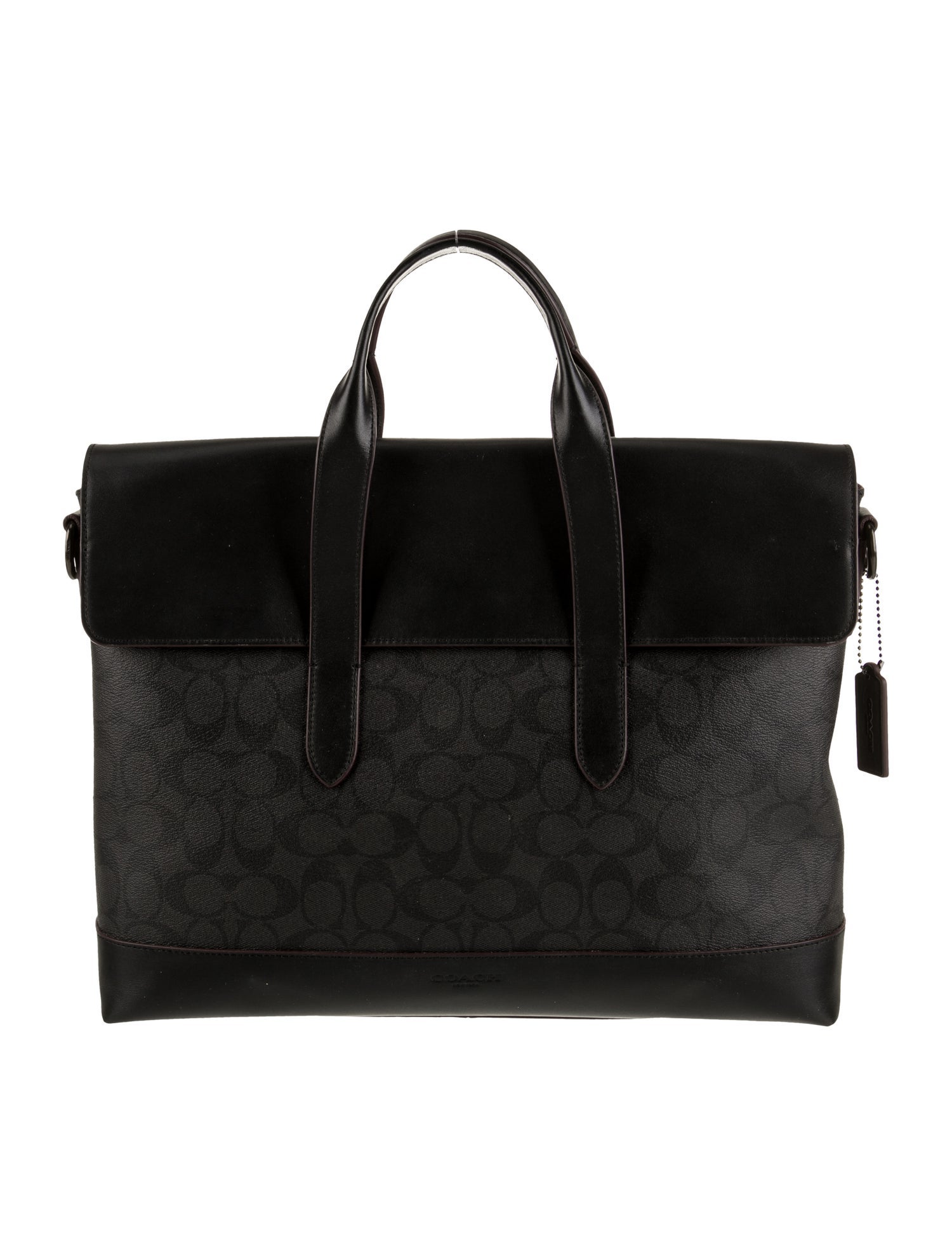 Coach Leather Top Handle Bag