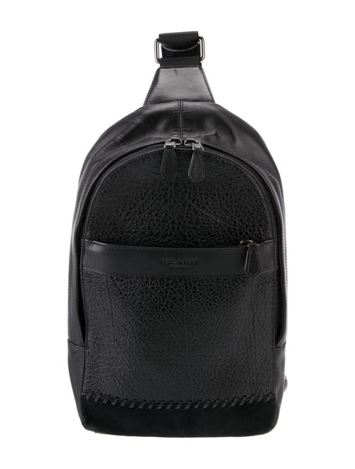 Coach Leather Backpack
