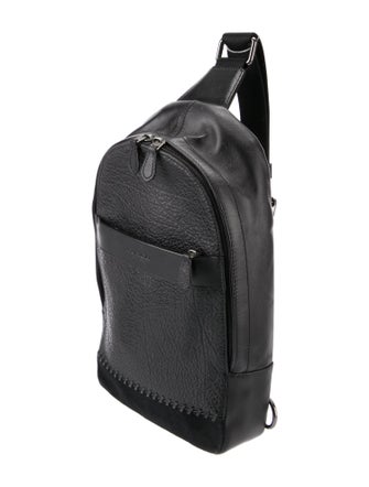 Coach Leather Backpack