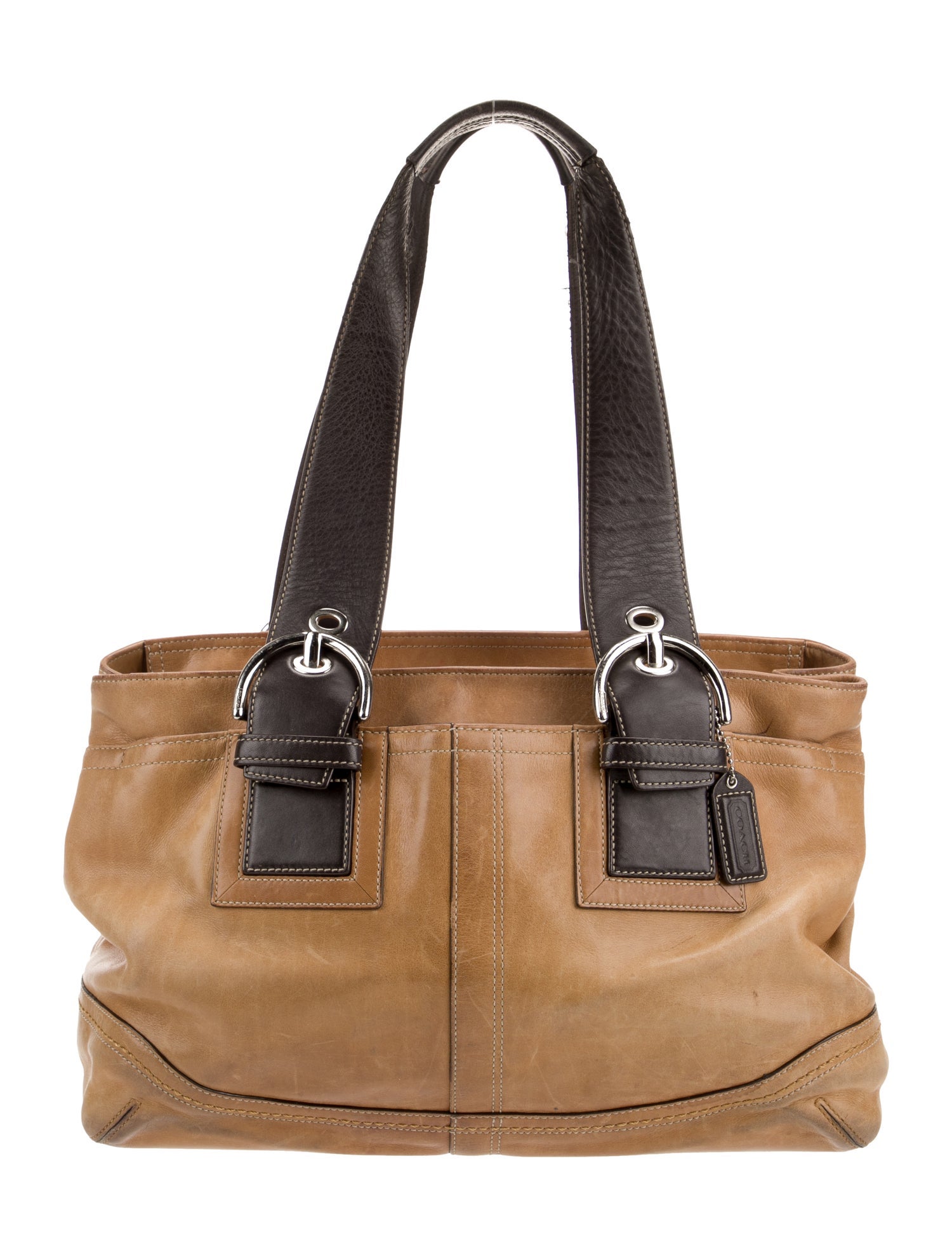 Coach Leather Shoulder Bag