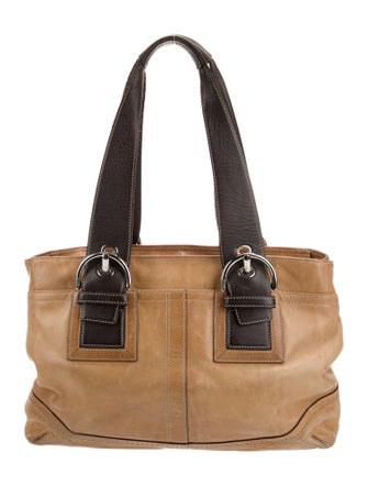 Coach Leather Shoulder Bag