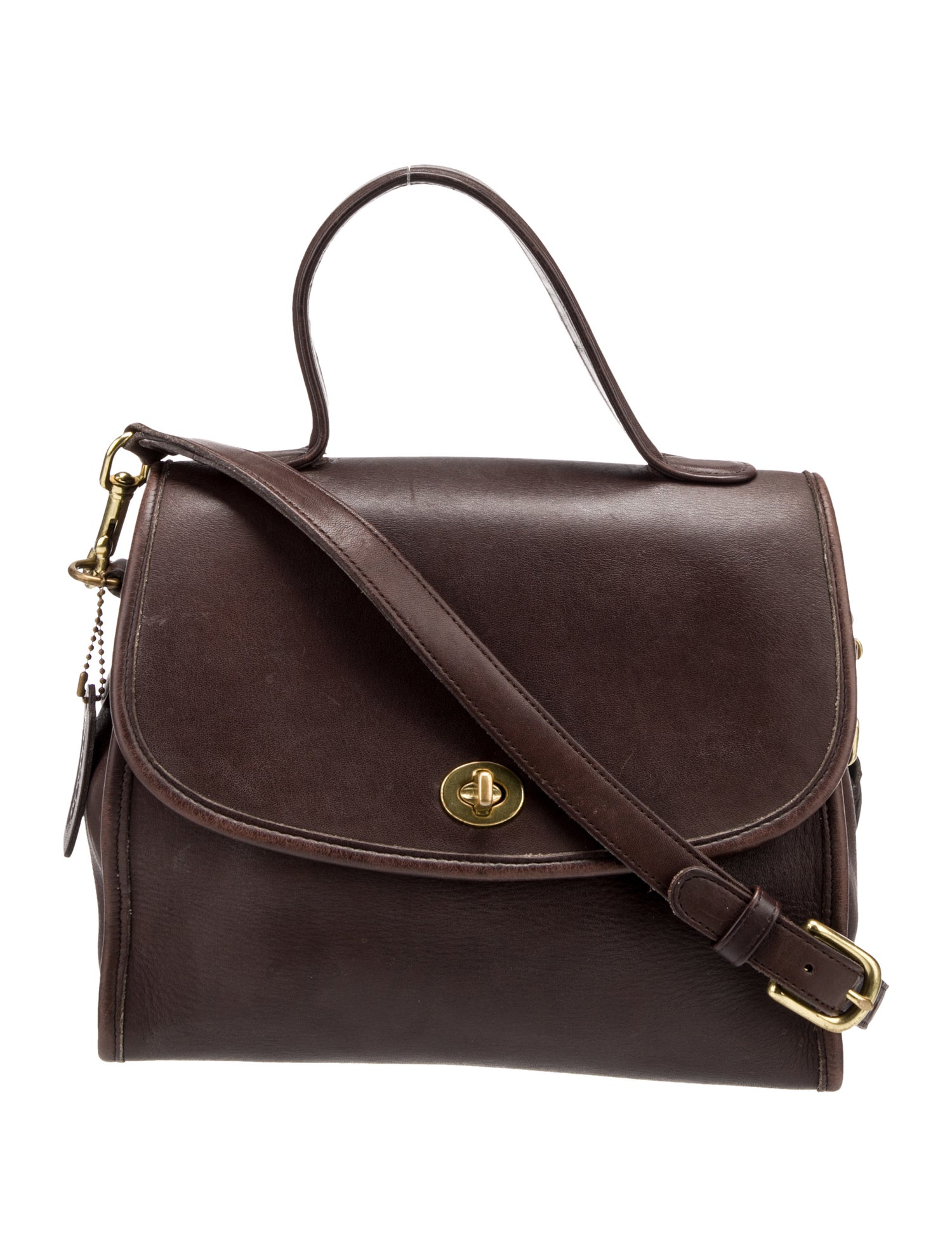 Coach Leather Shoulder Bag