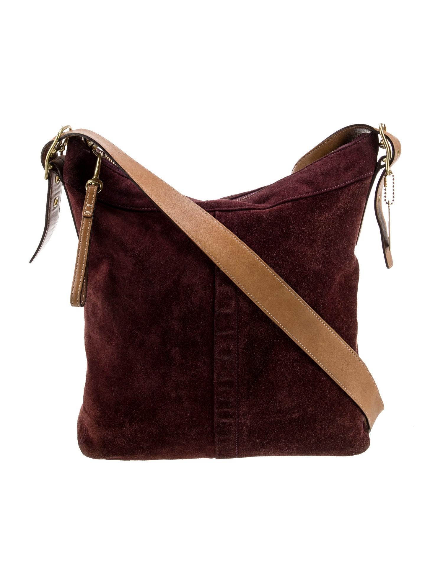 Coach Suede Messenger Bag