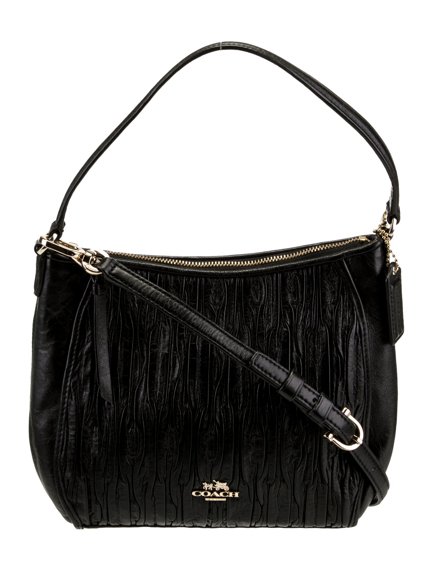 Coach Leather Top Handle Bag