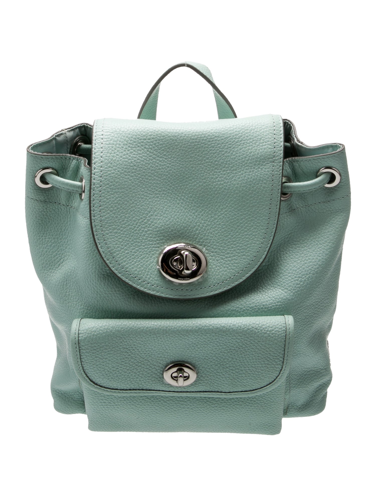 Coach Leather Backpack