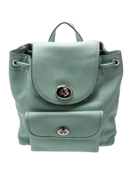 Coach Leather Backpack