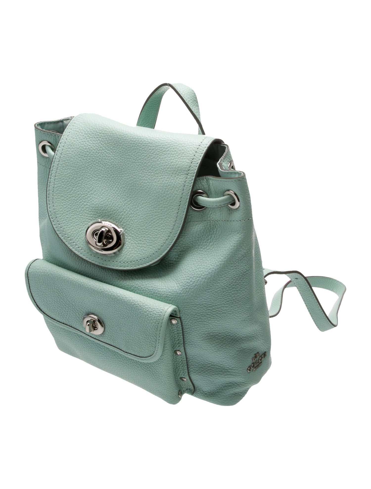 Coach Leather Backpack