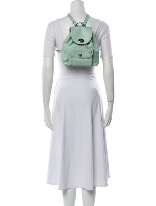 Coach Leather Backpack