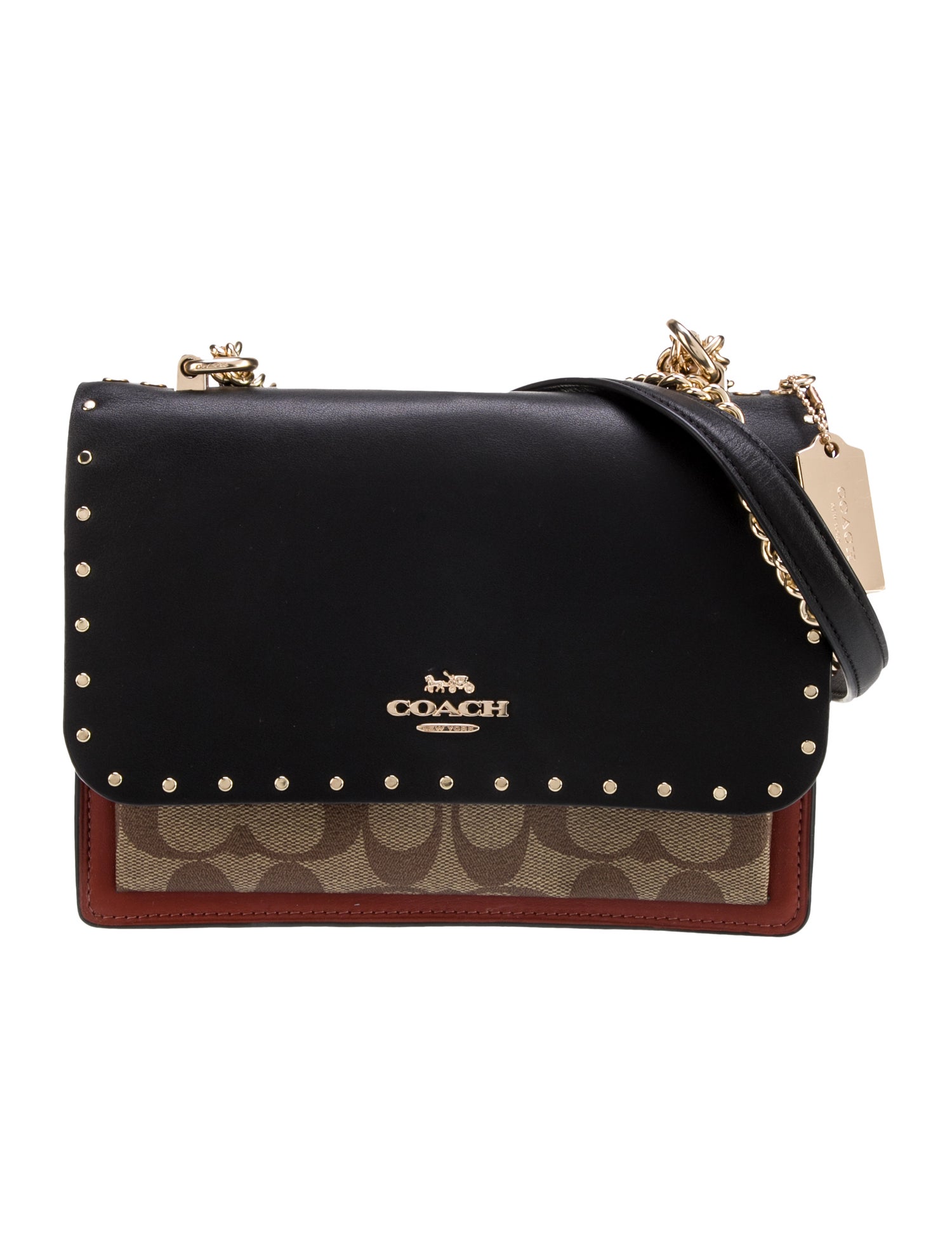 Coach Leather Shoulder Bag