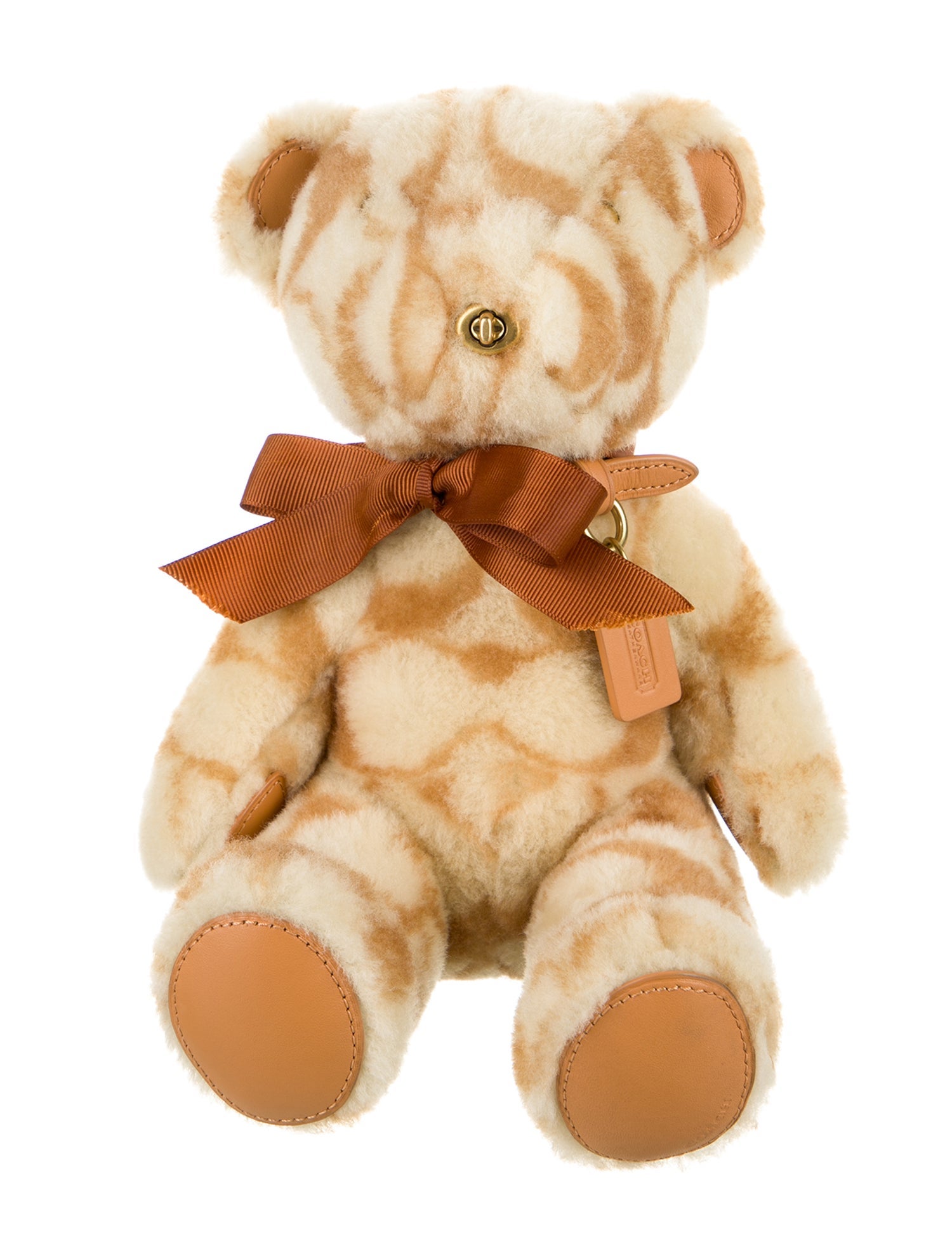 Coach Signature Bear Collectible Plush