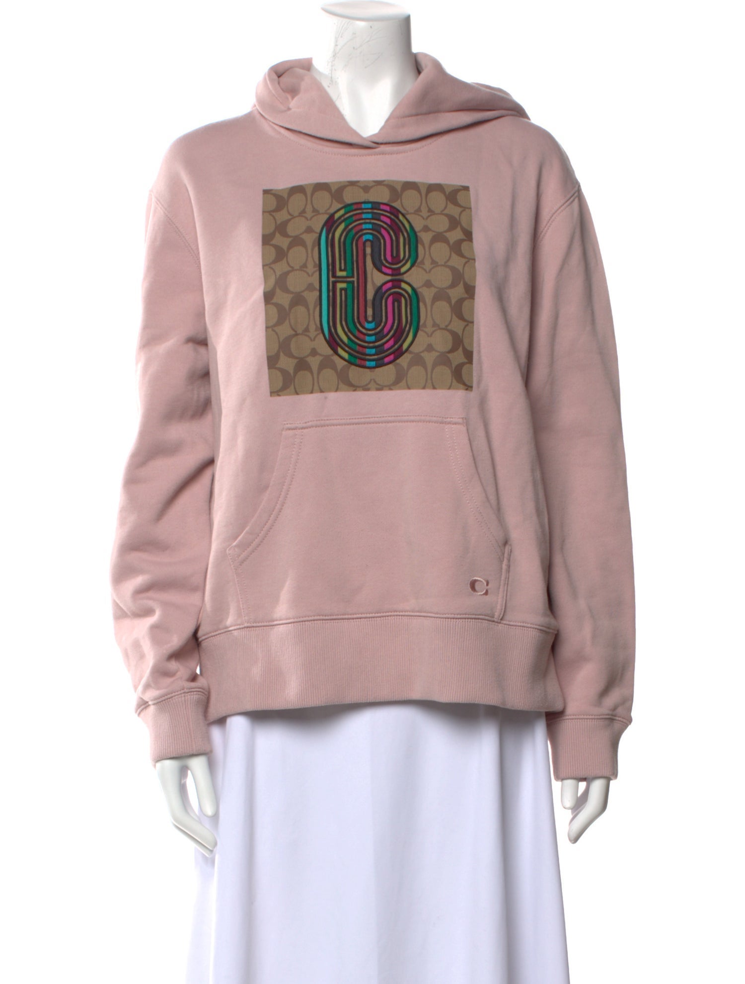 Coach Graphic Print Crew Neck Sweatshirt