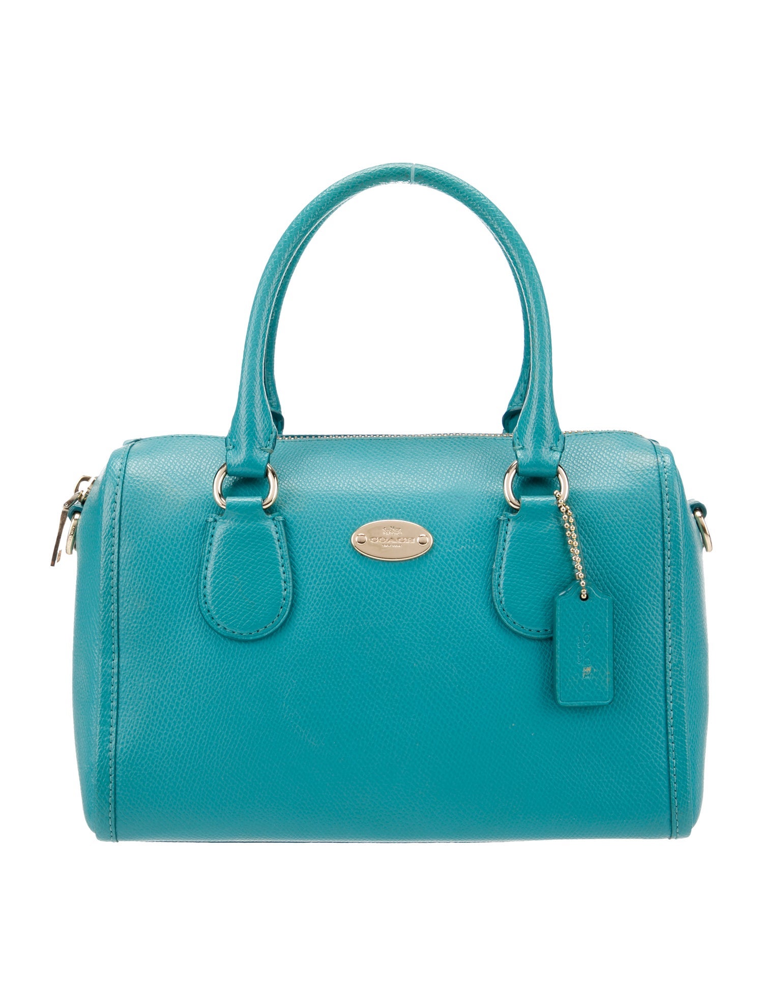 Coach Leather Top Handle Bag