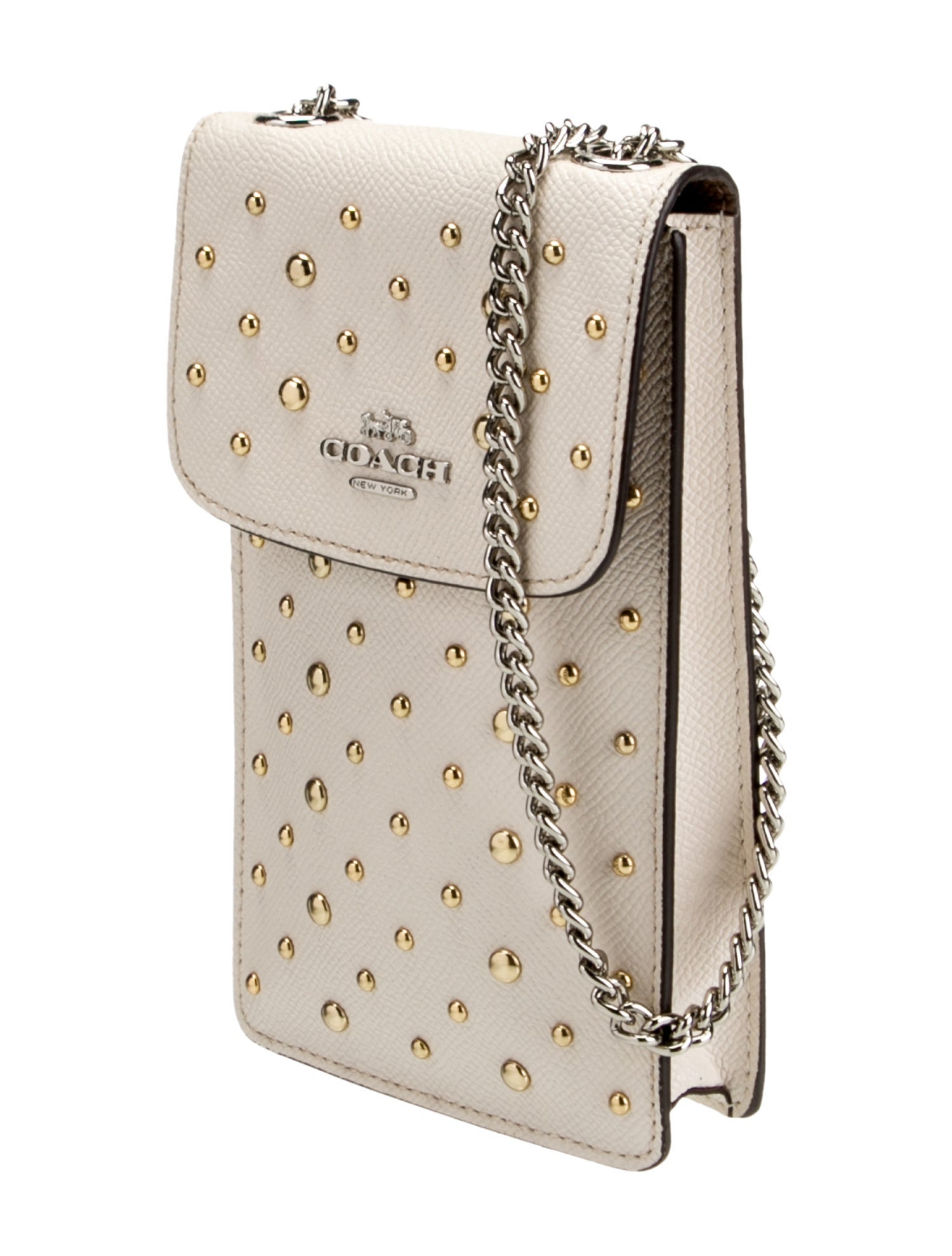 Coach Leather Minaudière