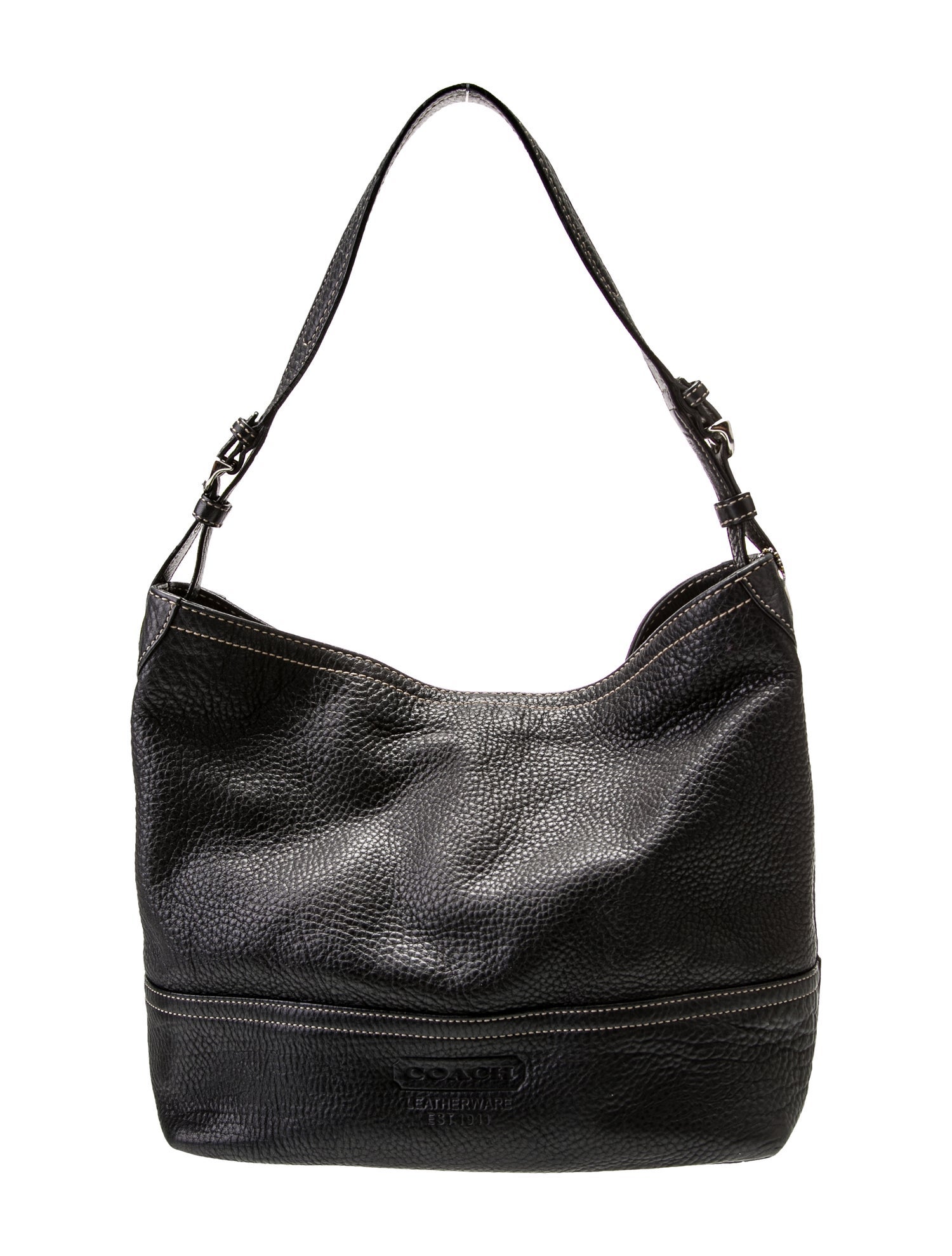 Coach Leather Top Handle Bag