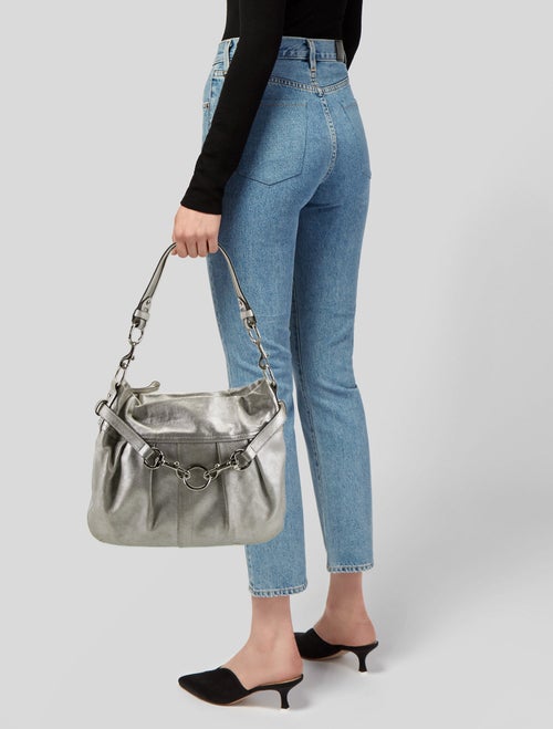 Coach Leather Shoulder Bag Medium