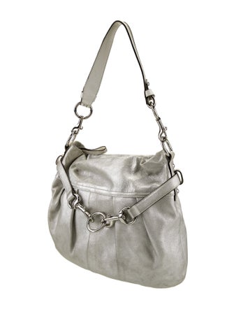 Coach Leather Shoulder Bag Medium