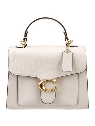 Coach Leather Top Handle Bag