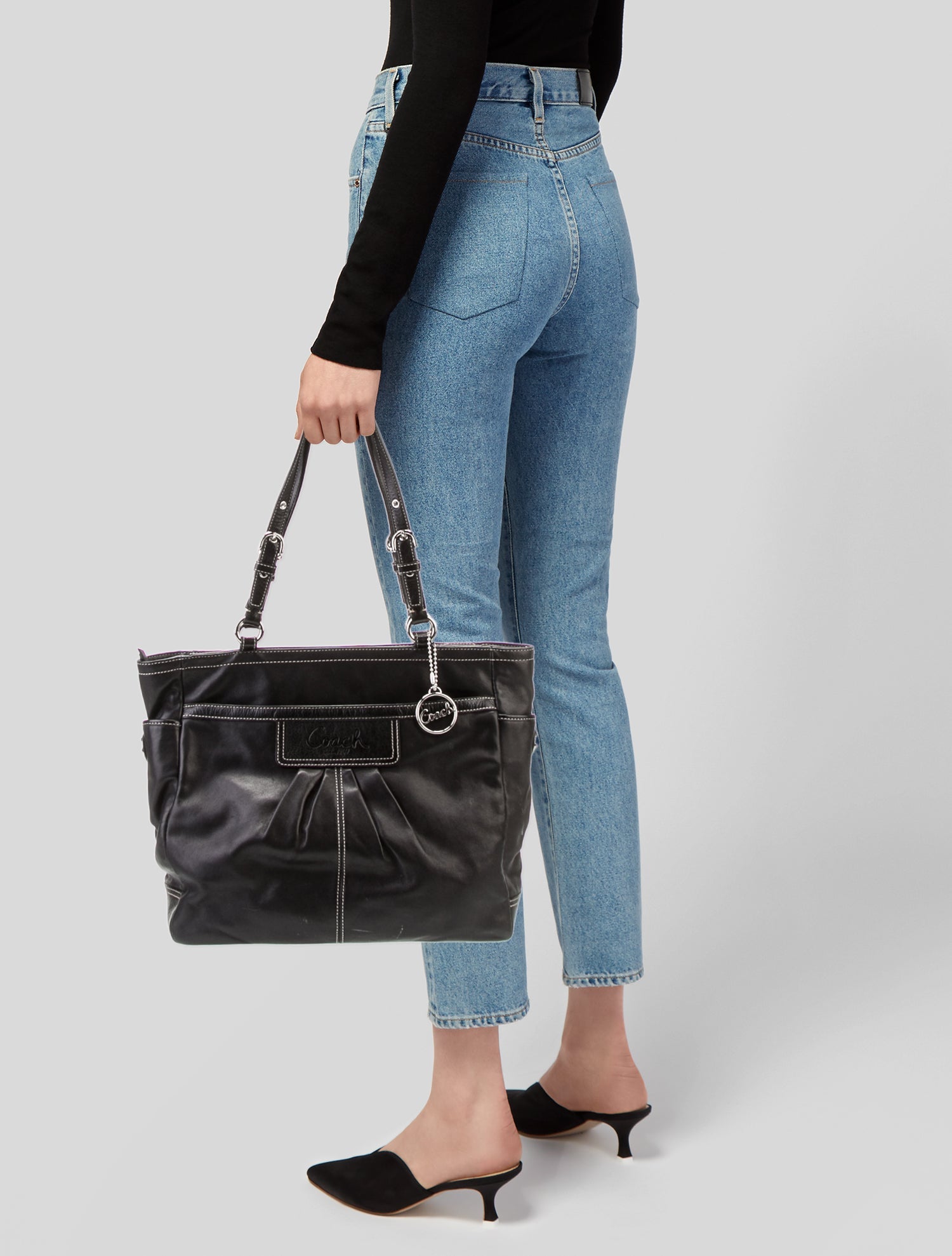 Coach Leather Tote