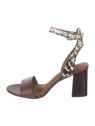 Coach Leather Sandals