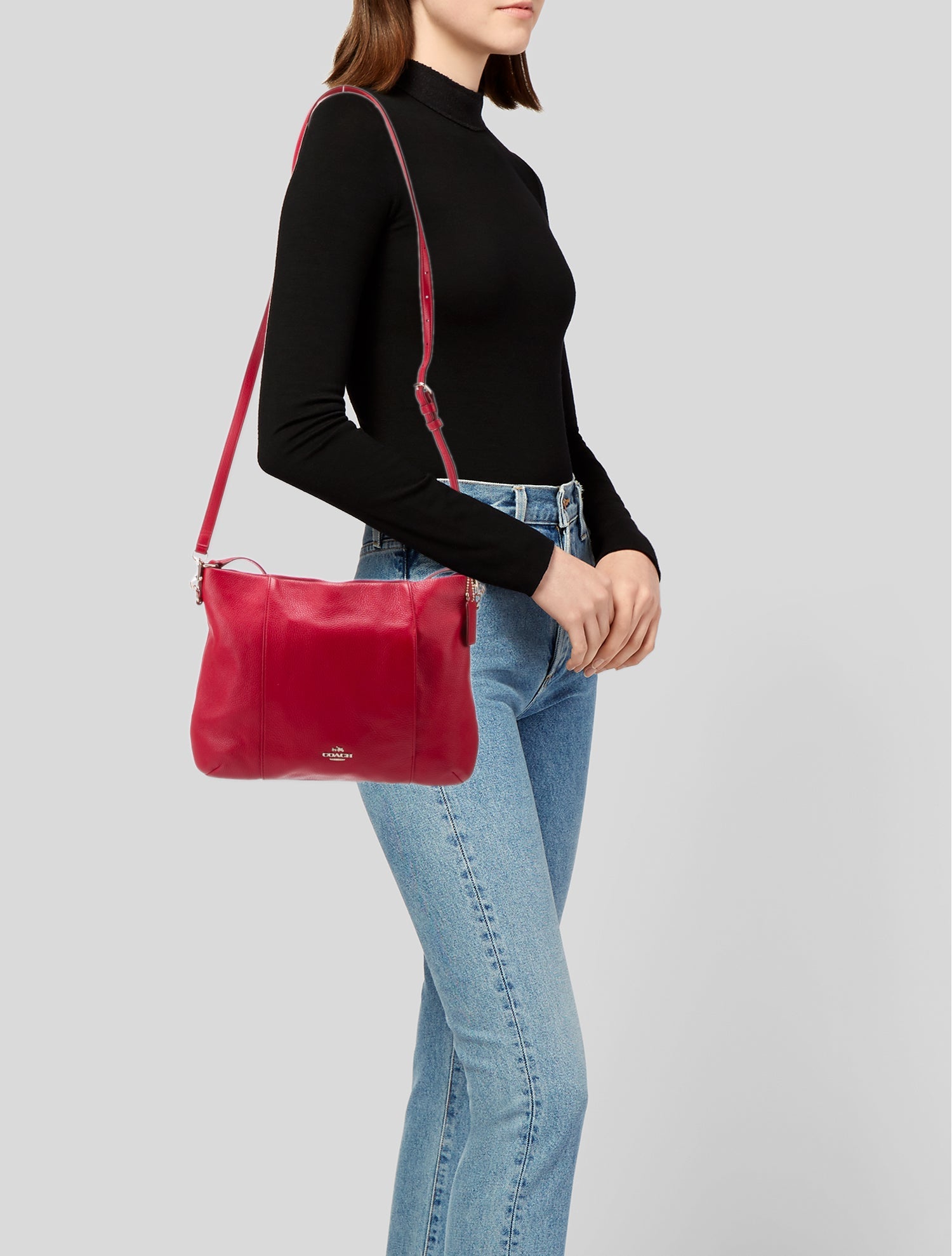Coach Leather Shoulder Bag